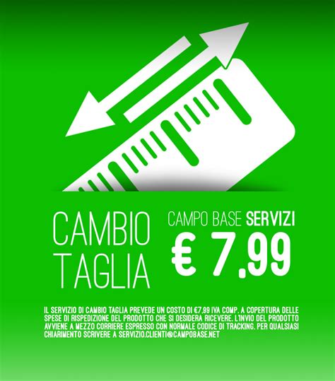 yoox cambio taglia